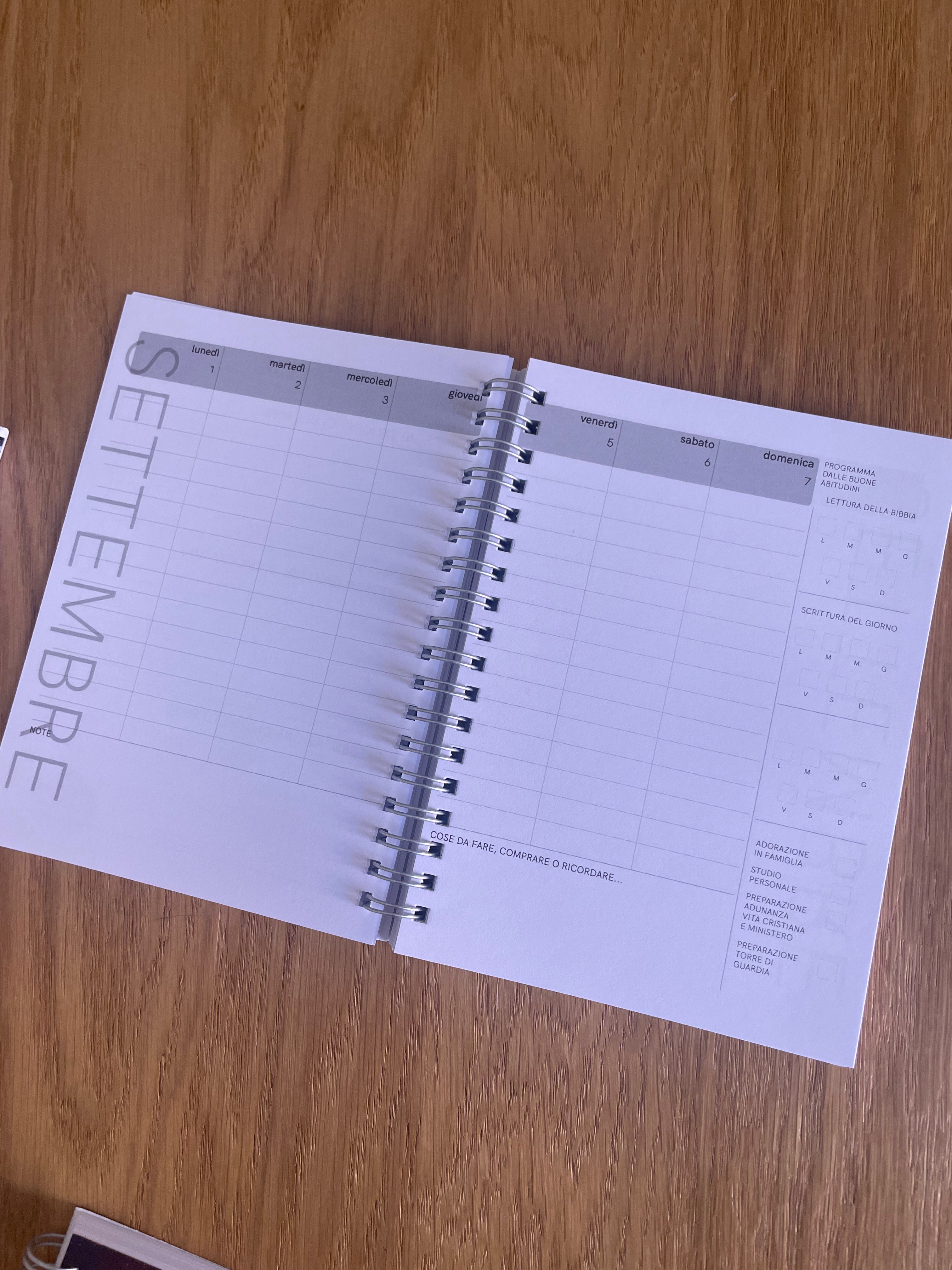 Agenda Teocratica 2025-26 Il mio negozio